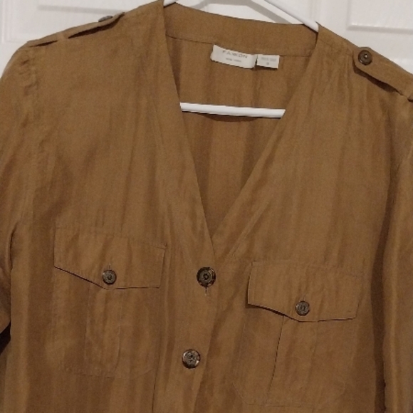 Vintage Silk Blouse - Picture 1 of 9